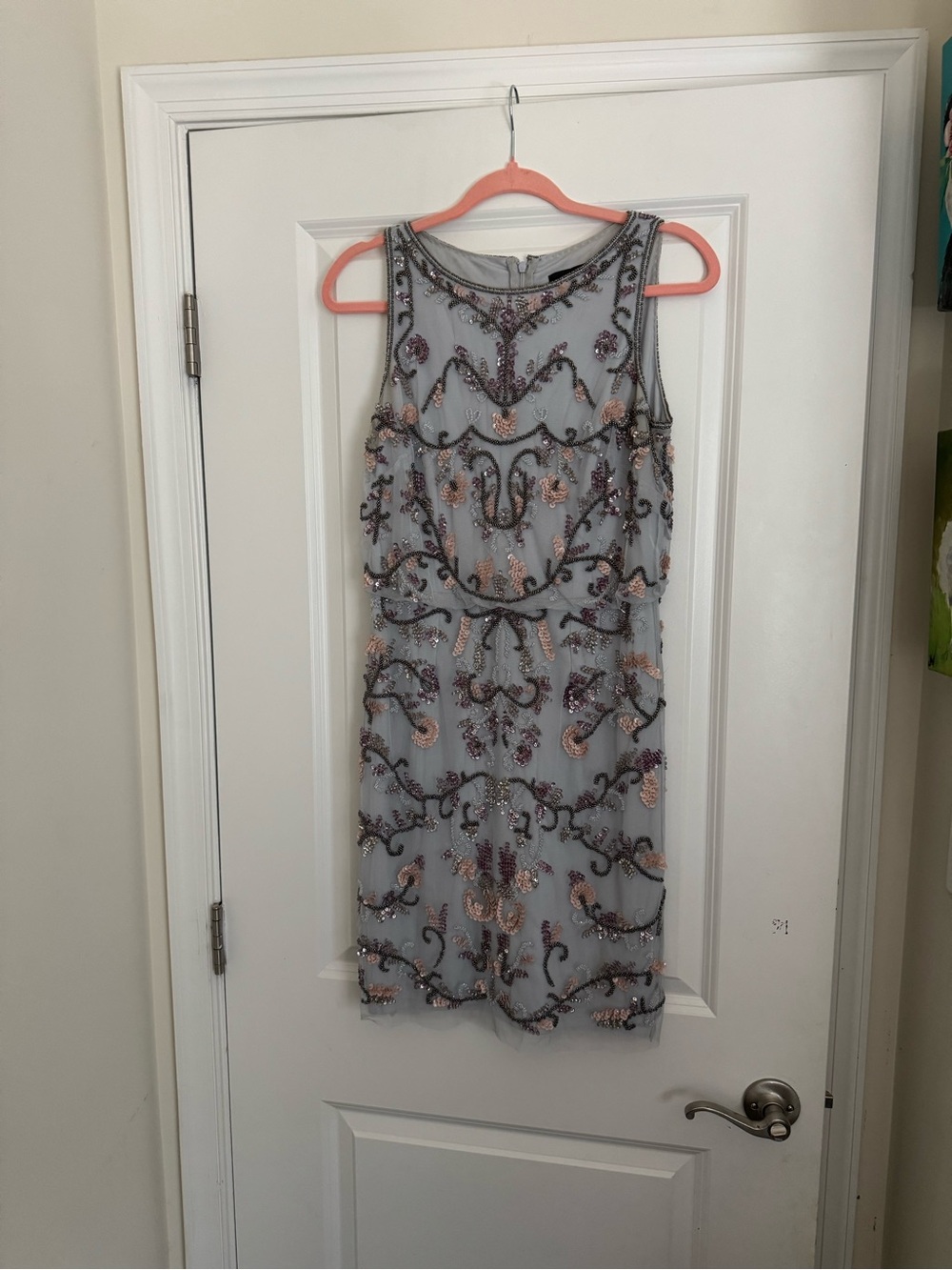 Adrianna Papell beaded dress size 6